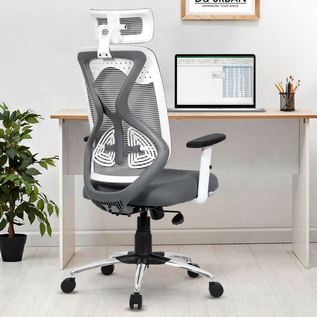da urban® merlion office chair,high back mesh ergonomic home... da urban® merlion office chair,high back mesh ergonomic home...